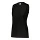 thumbnail image 1 of Jersey Augusta Sportswear Wicking Attain para niñas, sin mangas, negro, 1 of 2