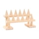 thumbnail image 3 of Soporte De Pantalla De Anillo De Madera Soporte De Dedo Versátil Para La Casa Minorista De Escritorio 2 Nivel 21cmx9cmx8cm, 3 of 5