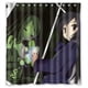 thumbnail image 1 of Cortina de ducha Accel World Error Girl, juego de cortinas de baño con ganchos, tamaño 66 x 72 pulgadas, 1 of 3