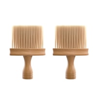 Xusx111 - Cepillo De Eliminación De Polvo De Instrumento De Doble Cara No Estático De 2 Piezas, Cepillo De Limpieza De Teclado De Madera Para Sintetizadores De Teclados Y Pianos (2 Piezas De Haya)