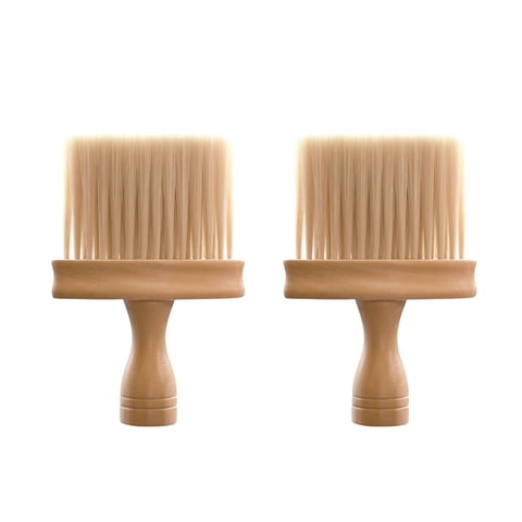 Xusx111 - Cepillo De Eliminación De Polvo De Instrumento De Doble Cara No Estático De 2 Piezas, Cepillo De Limpieza De Teclado De Madera Para Sintetizadores De Teclados Y Pianos (2 Piezas De Haya)