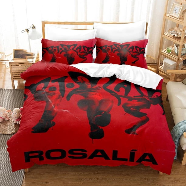Rosalia Album Motomami Bedding Set,Duvet Cover Bed Set Quilt Cover Pillowcase, Boys Girls Adults Bed Sheets