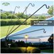 thumbnail image 4 of Gancho para terraza ERYTLLY extensible de 43 pulgadas, pack de 2, negro, 4 of 9