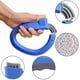 thumbnail image 4 of Bolsa de plástico para compras, con asa y cierre de seguridad (azul), 4 of 5