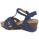 thumbnail image 2 of Sandalia Chalada Mujer Pasco-22 Azul Marino Casual, 2 of 4