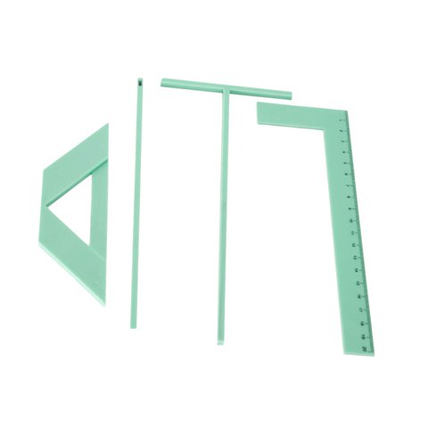 Bothyi - Regla Guía Para Cubiertas De Libros Herramienta Resistente Para Cubiertas De Libros Para Álbumes De Recortes, Diarios Y Cuadernos