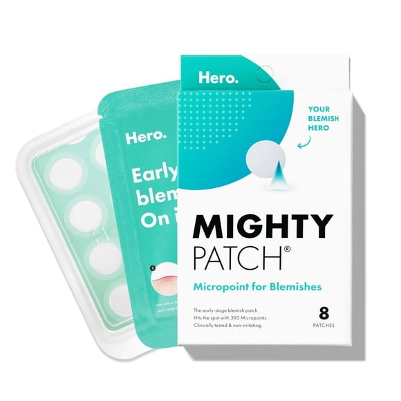 Parche para tratamiento de manchas de acné Mighty Patch Micropoint™ x8