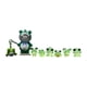 thumbnail image 1 of Figuras De Rana Verde, Juguetes Para Acuario, Decoración De Escritorio, Mini Rana Para Decoración De Jardín, 1 of 3