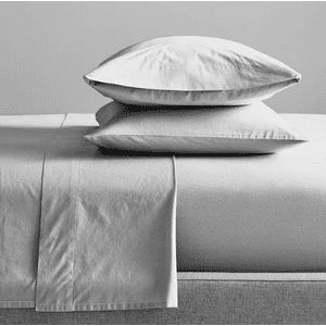 Genérico - Juego Sabanas 300 Hilos Rosewood 1.5 Plaza Color Blanco