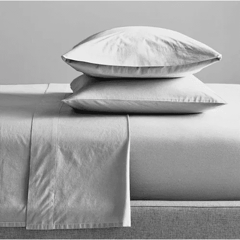 Genérico - Juego Sabanas 300 Hilos Rosewood 1.5 Plaza Color Blanco