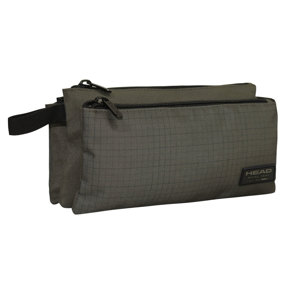 Estuche Triple Hombre March Cuadros Verde Head