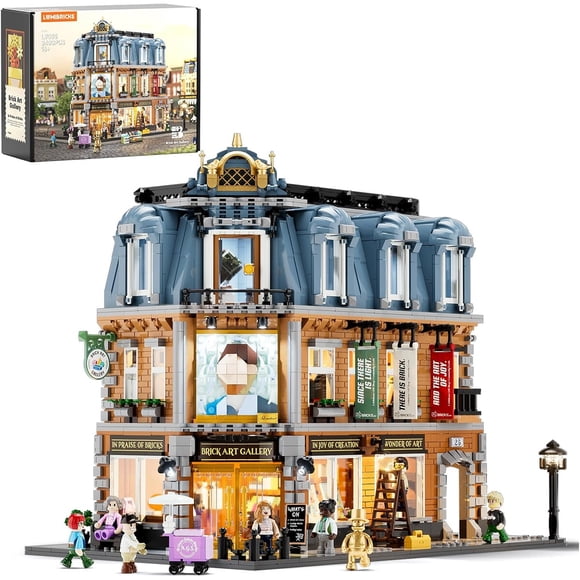 Bloques Lumibricks Galería de Arte de 3400 Piezas