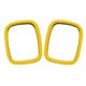thumbnail image 3 of 2Pcs Roller Road Drift Patines En Línea Plate Edge Guard Amarillo, 3 of 5