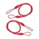 thumbnail image 1 of 2 Piezas Cortina De Cuerda Drapeado Tiebacks Borla Sala De Estar Dormitorio Rojo, 1 of 5