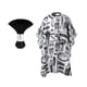 thumbnail image 2 of Barber Cape Neck Duster Brush Makeup Cape Mujeres Hombres Niñas Niños Maquillador Artista Gris, 2 of 5