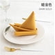 thumbnail image 1 of Xiao Hua 12 servilletas de tela color dorado oscuro - 35 x 35 cm (13,78 x 13,78 pulgadas), lavables, de poliéster, de color liso, reutilizables para cenas festivas en restaurantes y para uso diario., 1 of 3