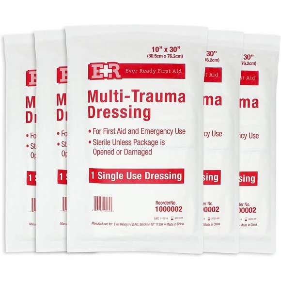 Vendaje para heridas Ever Ready First Aid 25 × 76 cm (5 unidades)