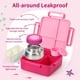 thumbnail image 4 of Bento Box Norxely con termo para niños de gran capacidad, color rosa, 4 of 9