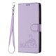 thumbnail image 2 of Funda tipo cartera FOXDOCK para Samsung Galaxy S9 Plus con soporte, ranuras, RFID, diseño de gato, 2 of 5