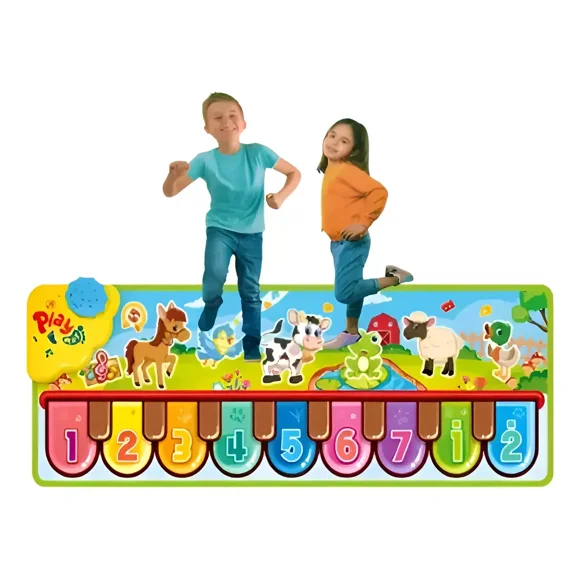 Alfombra Piano Musical para Niños Juega Caminando Saltando