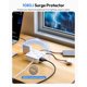 thumbnail image 5 of Power Strip NTONPOWER de 15 pies con 8 enchufes y 3 puertos USB, color blanco, 5 of 8