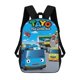 thumbnail image 1 of Tayo el Pequeño Autobús-theme Backpack, Campus style schoolbag Bookbag with Adjustable Shoulder Straps And Large Zip Compartment, Unisex Travel Bags., 1 of 6