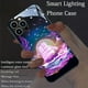 thumbnail image 2 of Voice-Activated Colorful Glowing Phone Case for Apple iPhone 14, 13, 12, 11, XS, XR, 8, 7, 6, Plus, Pro Max Plus - Fashionable & Intelligent!, 2 of 2