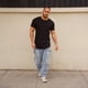 thumbnail image 1 of polera longfit negra, 1 of 3