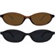 thumbnail image 1 of Lentes GUVIVI GV13137 ovalados pequeños 100 UV cat eye, 1 of 3