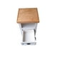 thumbnail image 2 of Velador Rustico Bicolor Blanco Nardo Pack, 2 of 3