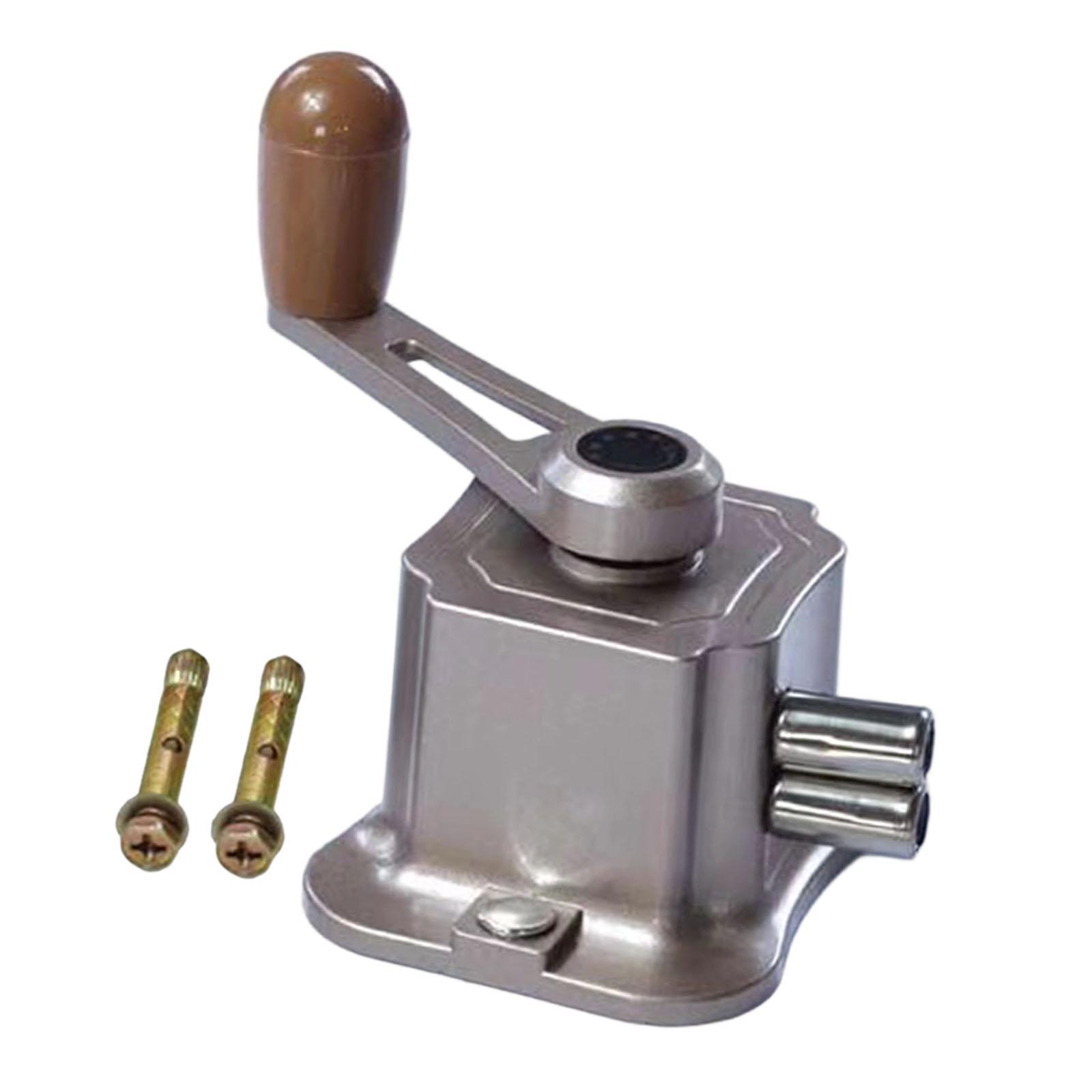 Bothyi - Perchero Con Manivela, Fácil De Usar, Repuestos Para Lavandería, Interior Y Exterior, Color Champán Dorado