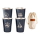 thumbnail image 3 of Juego De Tazas De Acero Inoxidable De 4 Piezas, Tazas Para Bebidas De 350ml Para Bebidas De Senderismo, 3 of 5