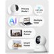 thumbnail image 2 of Cámara Interior para Mascotas Blurams A31 2K 360 PTZ Pack 2 WiFi 6, 2 of 3