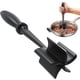 thumbnail image 1 of Picadora de carne, espátula de 5 cuchillas para carne molida de cocina | Herramientas para mezclar y picar carne molida de hamburguesa | Para utensilios de cocina antiadherentes (negro), 1 of 7