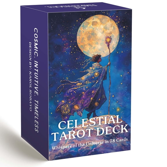 Baraja de Tarot DPEHAKMK de 78 Cartas con Guía