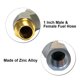 thumbnail image 4 of Conector giratorio de manguera de combustible YIENAKFUN 1 pulgada (2,54 cm) NPT 360° (2 unidades), 4 of 6