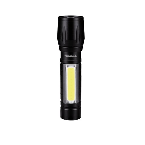 Tecnolab - Linterna Led Con Zoom Telescópico 9Cms - Ps
