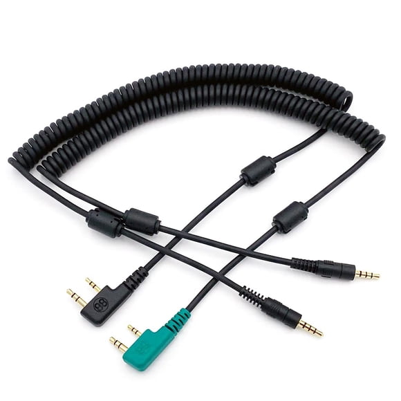 Cables móviles Digitrig para Baofeng HTs con conector K1