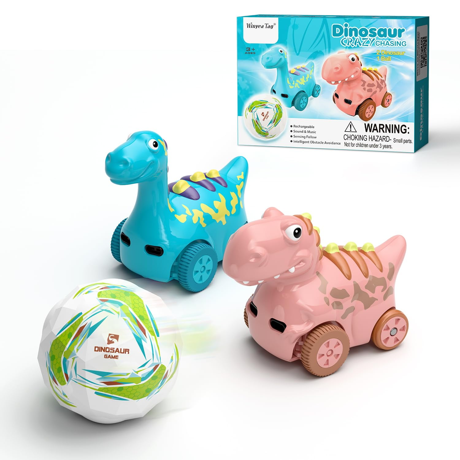 Winyea Tag - Etiqueta Interactiva Winyea De Juguete Con Dinosaurio Con Bola De Seguimiento Inteligente