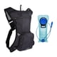 thumbnail image 3 of Mochila De Hidratación Con Bolsa De Almacenamiento De Agua Con Vejiga De Agua De 2L Para Carrera De Escalada Negra, 3 of 5