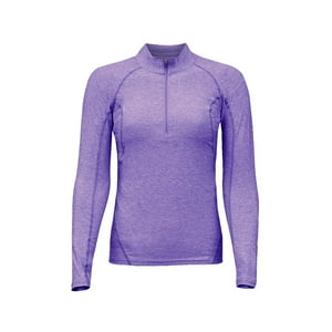 Hardwork - Polera Dry Fit Hw Manga Larga Mujer Lila