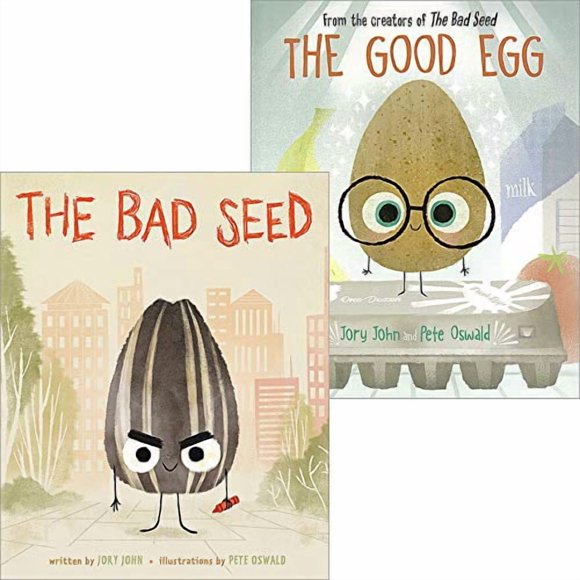 Colección de libros Scholastic The Good Egg & Bad Seed