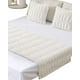thumbnail image 2 of Piecera Sin Fundas Diseño Bambu Blanco, 2 of 4