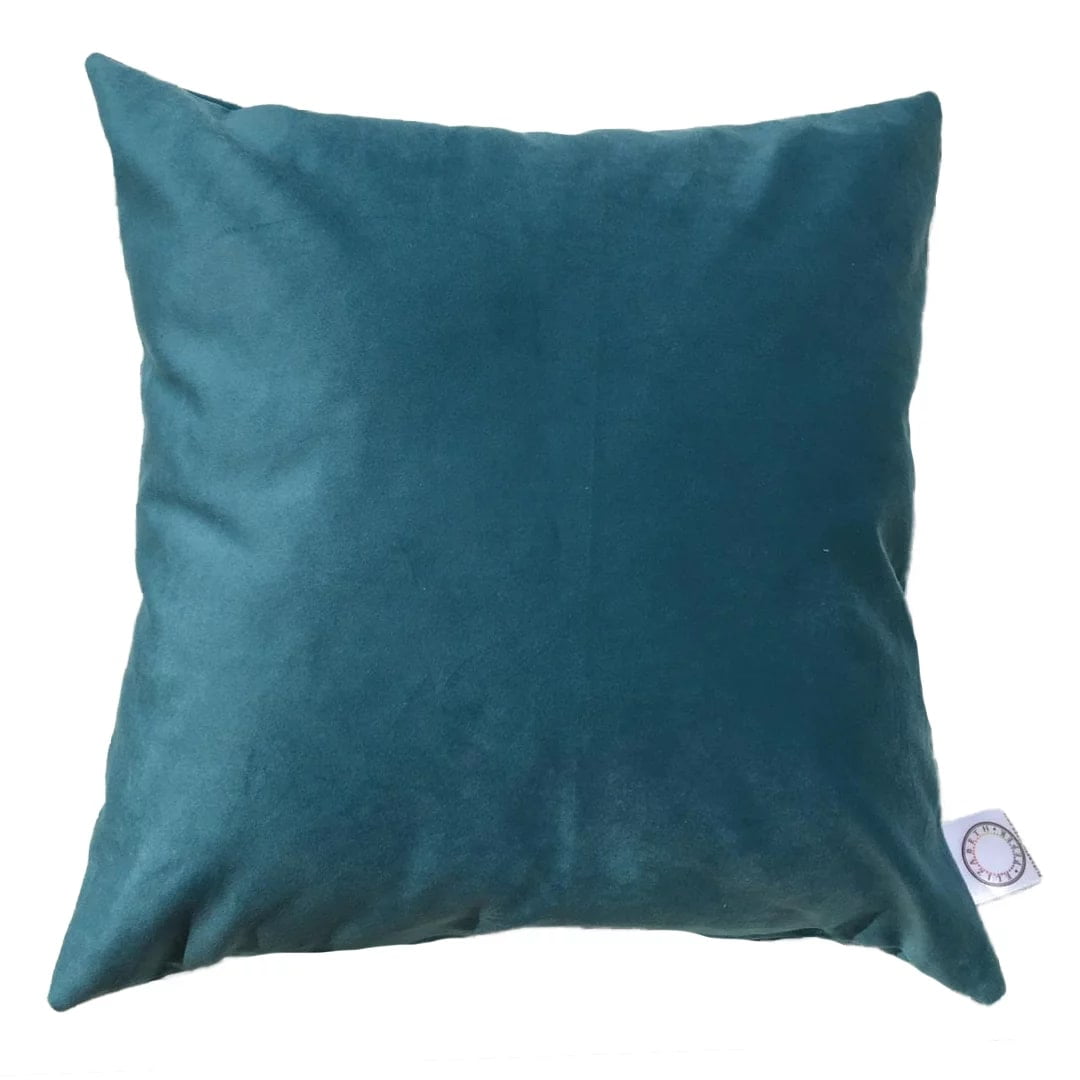 Elizabeth Peper - Funda Cojín Decorativo Diseño Turquesa Suave 45x45