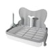 thumbnail image 5 of Orinal Para Perros, Bandeja De Inodoro Para Entrenamiento De Mascotas, Para Perros Pequeños Y Medianos, Hámster Gris, 5 of 5