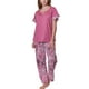 thumbnail image 2 of Pijama Largo Mujer Palo Rosa XXL, 2 of 3