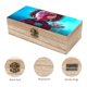 thumbnail image 3 of Kizazi Moto: Generación Fuego Caja Organizadora de Madera Rústica - Caja Decorativa Multifuncional para Escritorio, Hogar, Oficina, Joyas y Manualidades, 3 of 6
