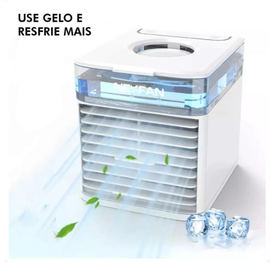 Aire Acondicionado Portátil De Escritorio Ultra Air Cooler, Usb