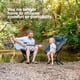 thumbnail image 4 of Silla Lounge para Exterior CLIQ EpiQ Plegable para Camping 180kg Negra, 4 of 7