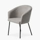 thumbnail image 3 of Silla Tapiz Easton Gris claro, 3 of 10